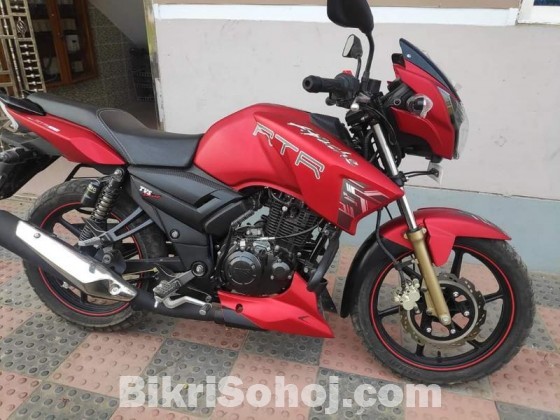 TVS APACHE RTR 160CC SD MATTE RED